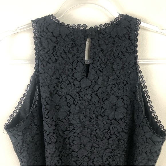 Cabi Black Lace Display Tank top blouse size: M - Picture 12 of 13